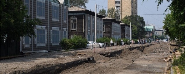 В Красноярске реконструируют несколько домов «Исторического квартала»